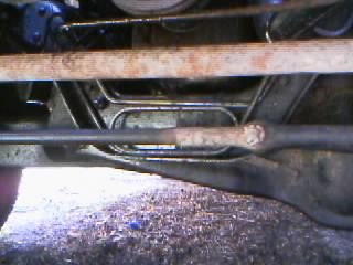 1986 Ford Bronco - Oil slick from my massive rear main seal leak