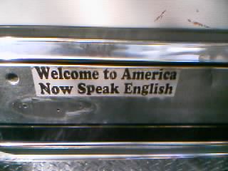 1986 Ford Bronco - self explanatory bumper sticker