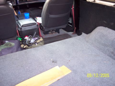 1979 Ford Bronco - new carpet throughout over Herculiner.