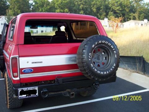 1979 Ford Bronco - new multicarrier from Kennesaw Mountain Accessories with a 79 BFG
