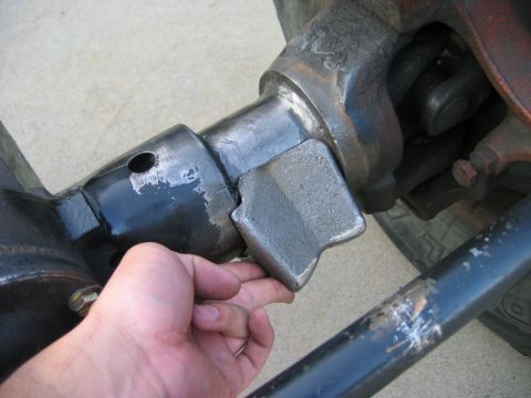 1985 Ford Bronco - notched the wedges