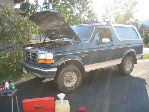 1992 Ford Bronco - Work in Progress...As Always