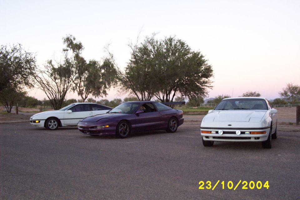 This was my GT Outside with White Dart (Jim) and Legion at a local Meet