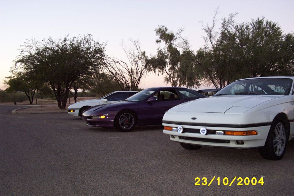 This was my GT Outside with White Dart (Jim) and Legion at a local Meet
