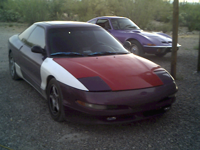 Ok here I had done rims, and a lot of exhaust and other changes. This was before the frame swap and changes to the 95 Body parts, etc.