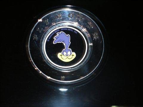 2001 Mercury Grand Marquis - A center cap features the iconic Warner Bros. Road Runner cartoon character.