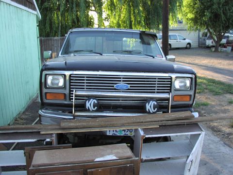1983 Ford F-250 - Unfortuately Jason wased killed in a motorcycle accident on 17 August. He left a beautiful wife and two young boys. His wife asked me to he…