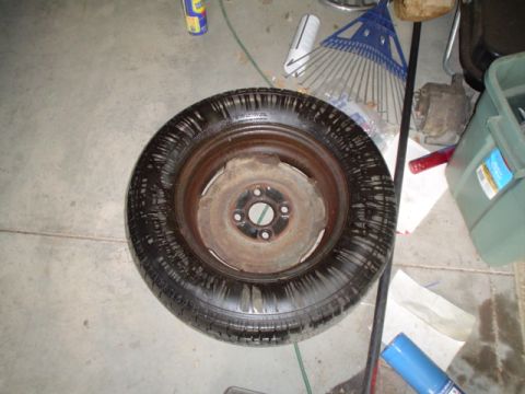 1968 Ford Mustang - tire