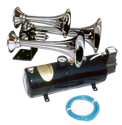 2001 Ford Excursion - Train horn kit