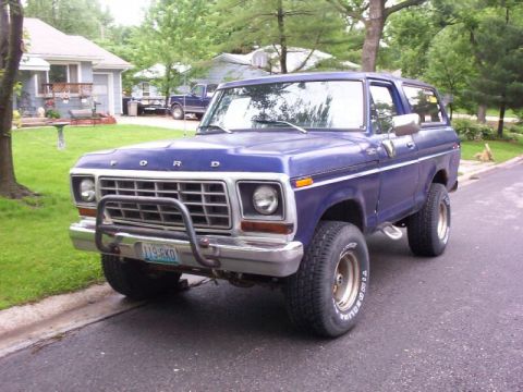 1978 Ford Bronco - This was Bronco #4. I sold it to my boss as a play toy.