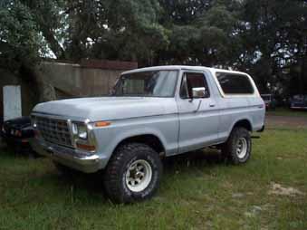 1978 Ford Bronco - Bronco #1. Got this in Florida, down below Tampa.