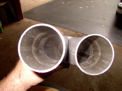 1990 Lincoln Town Car - My pics are not really doing it justice, it's a piece of "Flow art" in my opinion. The first 2" in each pipe are stretched to accept 2 1/4"…