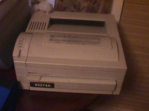 1994 Ford Crown Victoria - A printer with a label reading 92274A is visible in the frame.
