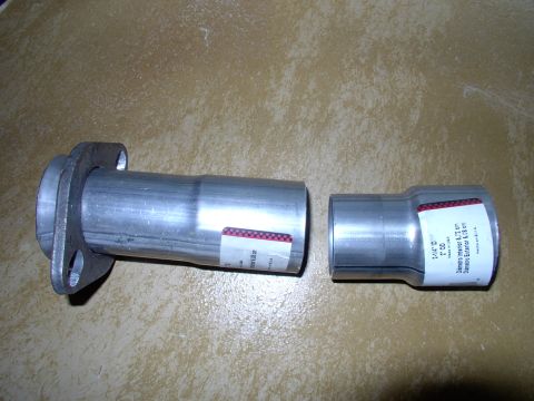 1990 Lincoln Town Car - 5.0 litres only need 2" flare ends for the manifold ball. By using a reducer (increaser in this case) I can get it back to 2 1/4" like the…