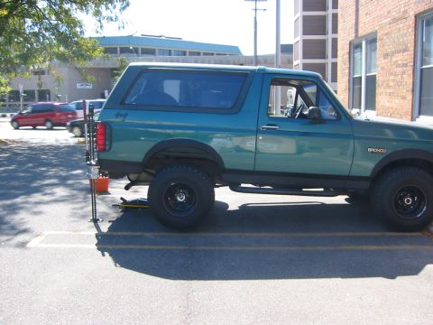 1996 Ford Bronco - too bad i don't have a lift, guess since i have new shocks now I will just put it off another year or so atleast. then maybe i will throw t…