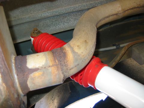 1996 Ford Bronco - yep, that seems close. the ofe shocks didn't have that nice rubber boot, guess i will drive around some and see what happens