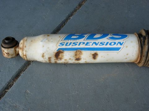 1995 Ford Bronco - Gotta love when the coil arches into those front shocks.