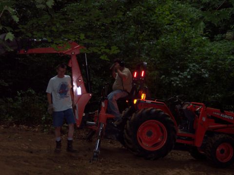 2001 Ford Crown Victoria - Scott "hoeing" along and Adam getin' jiggy with it :)