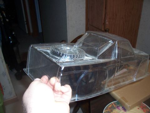 1995 Ford Bronco - This is a clear plastic body for a remote control car, not a 1995 Ford Bronco.