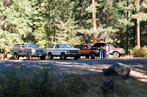 1979 Ford Bronco - Meeting on Sept. 17, 2005 at Sawmill Flat Campground.
