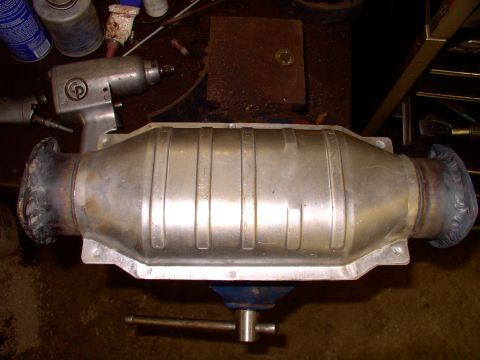 1990 Lincoln Town Car - The heatshield will go towards the trans crossmember and floor.