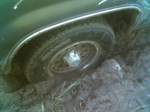 1990 Ford Ranger - Street tires don't clean out too much