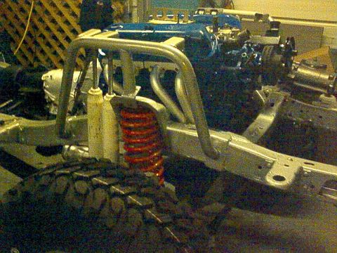 1974 Ford Bronco - before the body goes on.