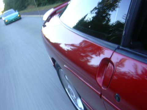 1997 Ford Probe - My boyfriend Allen's Probe in the background