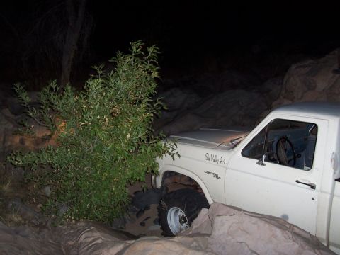 1981 Ford F-150 - Another view, trying not to get dented too bad