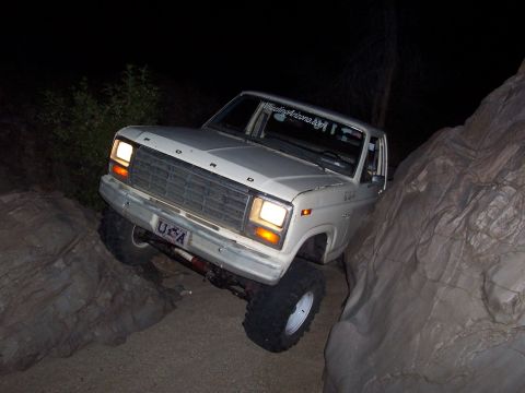 1981 Ford F-150 - That'll leave a mark