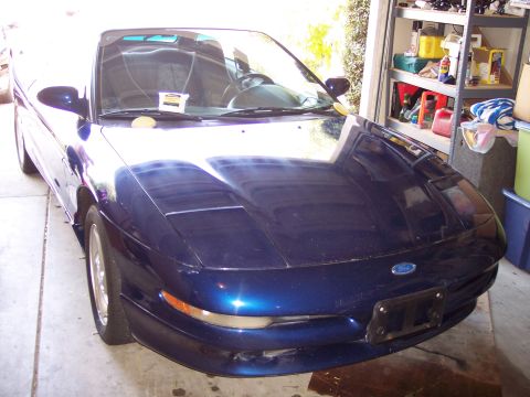1995 Ford Probe - Blue 1995 Ford Probe in garage.