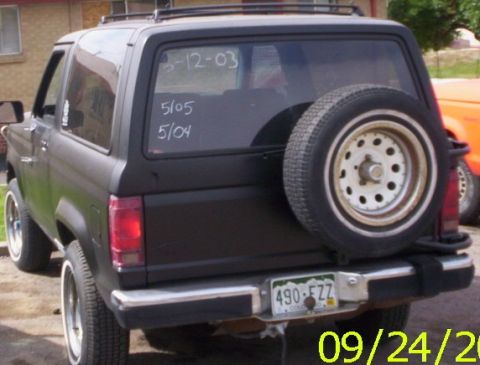 1988 Ford Bronco II - everybody's gotta die sometime