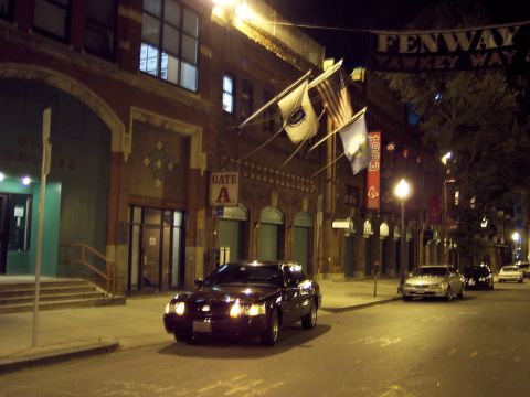 2001 Ford Crown Victoria - My old car (sold 9-2005) in front of the ticket office - Fenway Park