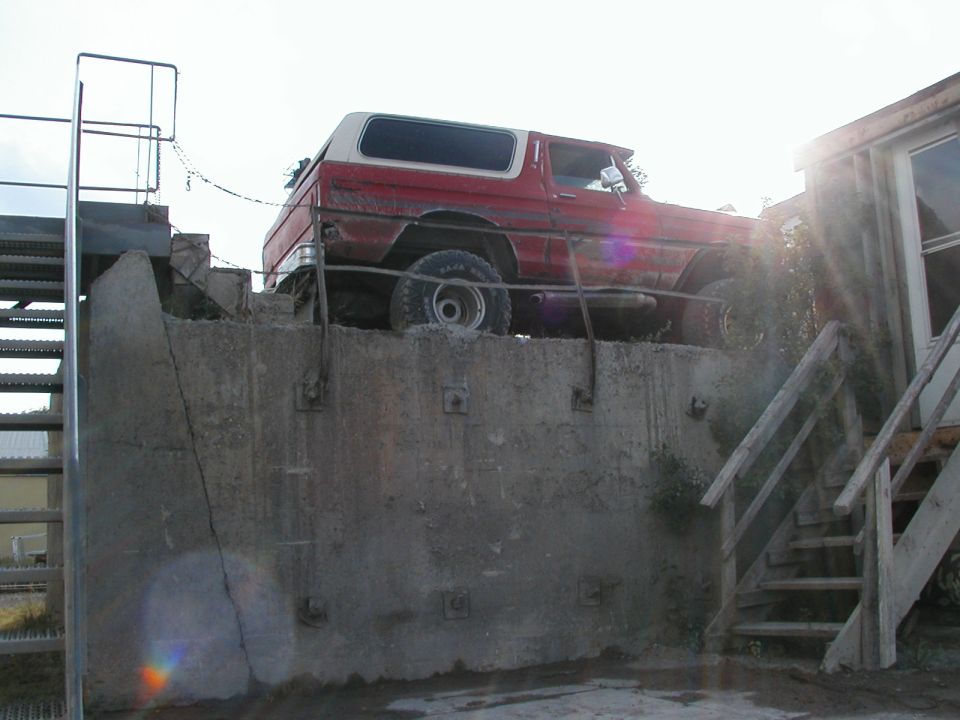 it wasn't as easy to get up there as one might think.