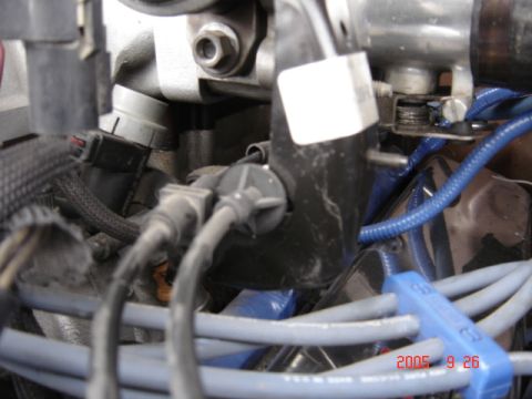 Lightning throttle bracket - 1990 Ford Bronco