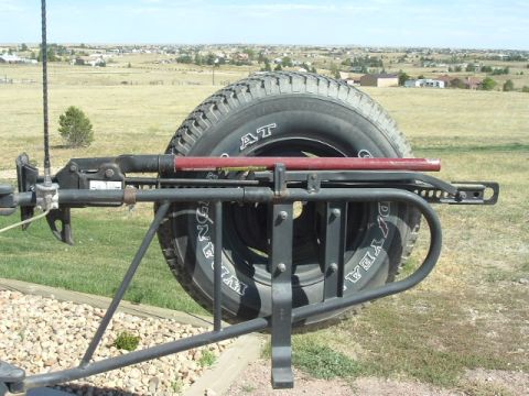 1989 Ford Bronco - Hi Lift mount and antena mount