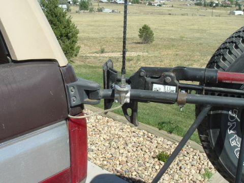 1989 Ford Bronco - Antenna mount