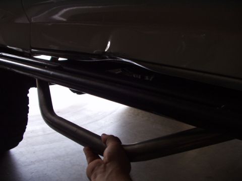 1993 Ford Bronco - step idea for those not needing a flat surface for the rocks