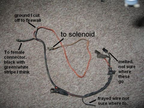 1976 Ford F-150 - wire harness for a/c truck