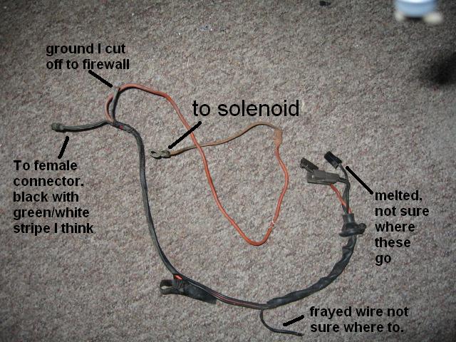 wire harness for a/c truck