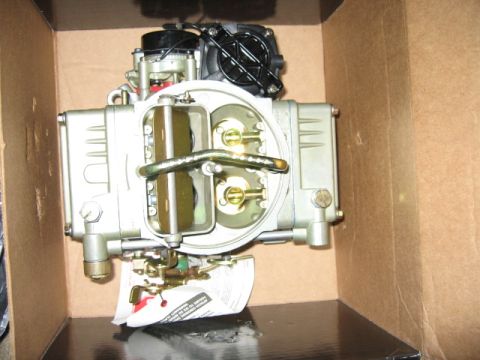 1976 Ford F-150 - My stock carter afb carb was shot, supposedly not rebuildable. I ended up buying a new Holley truck avenger, sweet so far...