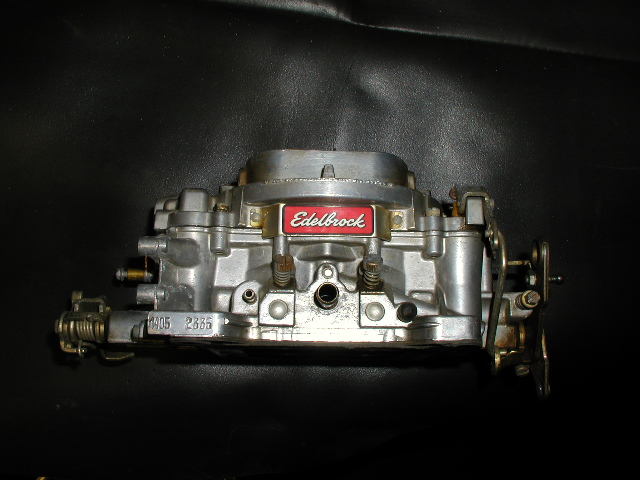 Edlebrock Performer 600 CFM 4bbl carb
Model 1405 Manual Choke