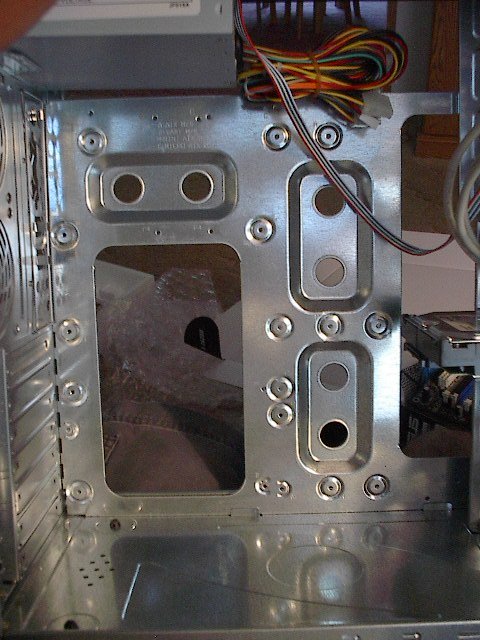 1993 Ford Probe - Interior view of a computer case, showing internal components and wiring, with a watermark at the bottom.