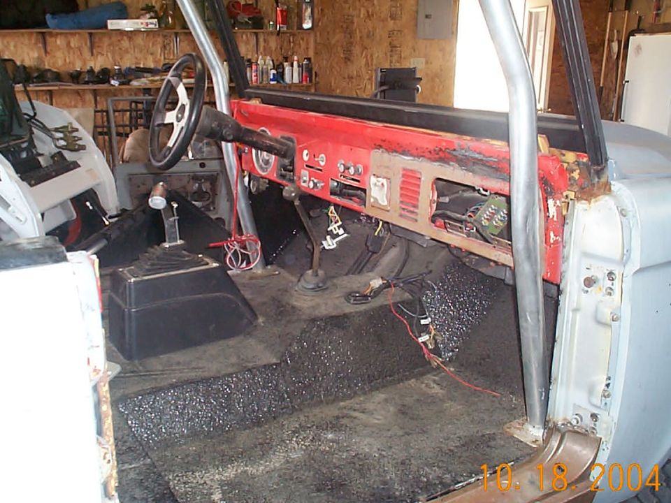 1974 Ford Bronco “Tang  --  wifes ride”