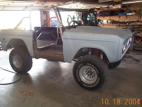 1974 Ford Bronco - first day at new home