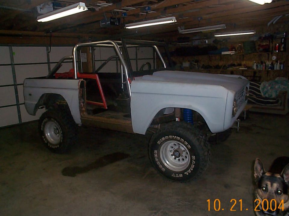 1974 Ford Bronco “Tang  --  wifes ride”