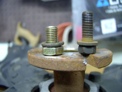 1990 Lincoln Town Car - Good idea to get four shorter bolts to install in place of the fan bolts as the old ones may interfere with the water pump, without the clu…