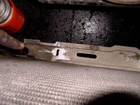 1990 Lincoln Town Car - Three 1/4" drill holes and connect them and you've got a notch that will accept the angle steel notch. This allows you to place the adaptio…