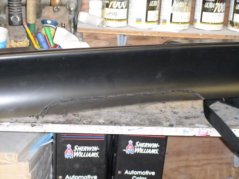 1993 Ford C-350 (Centurion Conversions) - almost completed cut, with a dremel and small cutoff wheel