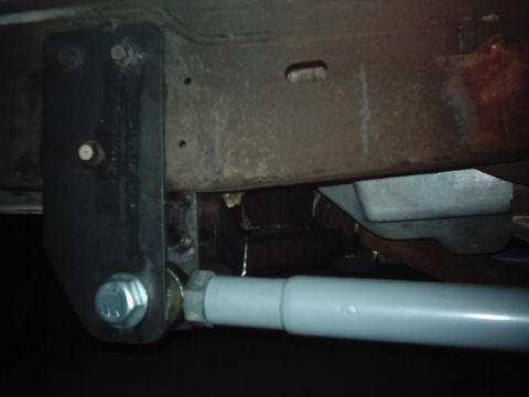 1978 Ford Bronco - Undercarriage view shows suspension components and frame rust.